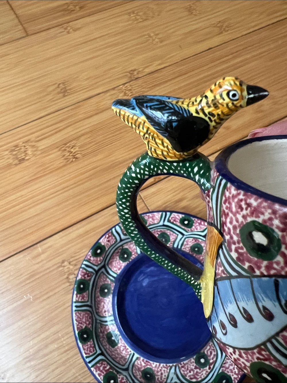 Set of 4 Ardmore Design Studio espresso cups and saucers South Africa - Picture 6 of 12